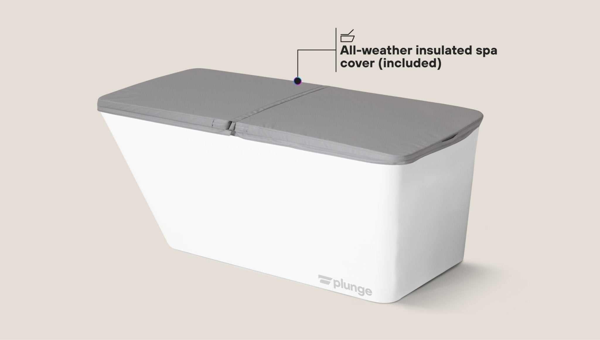 The Plunge: Original Cold Plunge Tub - The Recovery Outlet