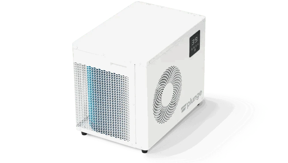 Plunge Pod portable cold plunge tub with digital display for home recovery and wellness