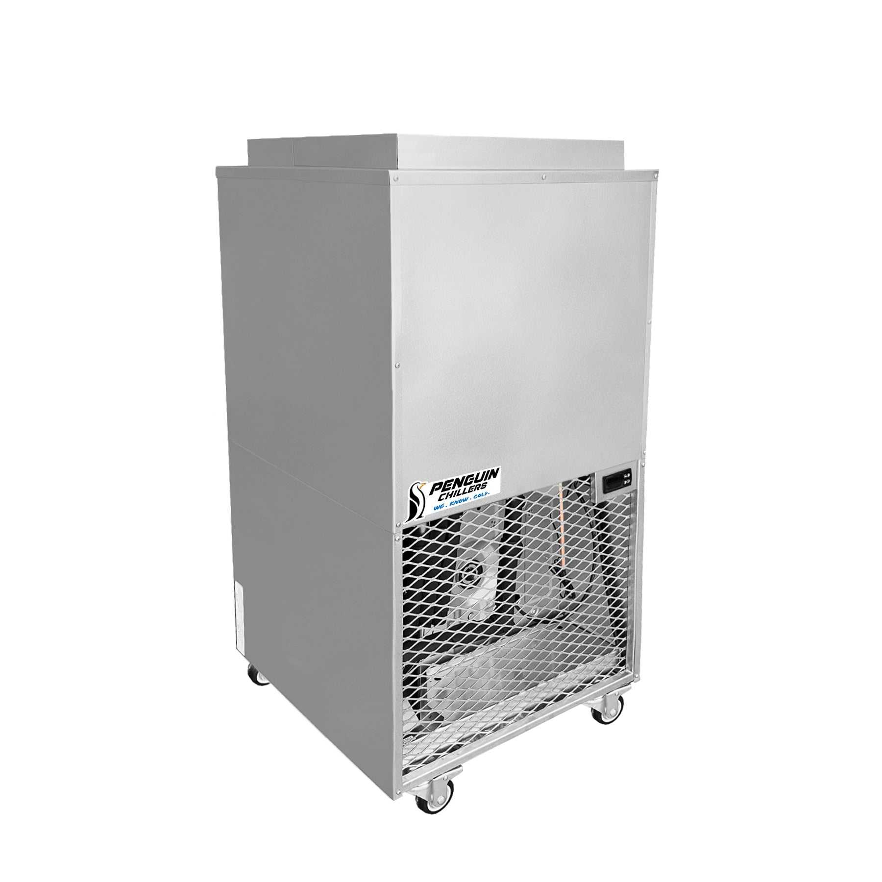 2 HP glycol chiller Penguin XL with 10,000 BTU/hr capacity and stainless steel housing