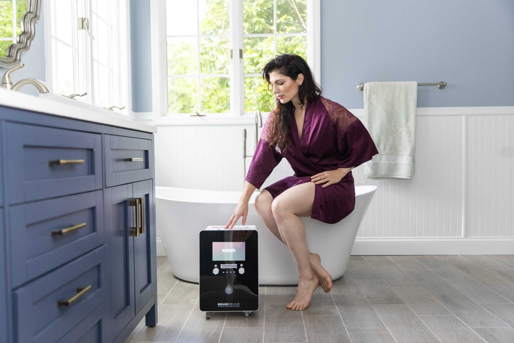 Echo Revive Hydrogen Bath Water Machine - The Recovery Outlet