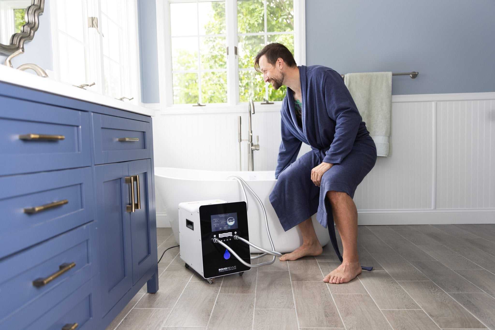 Echo Revive Hydrogen Bath Water Machine - The Recovery Outlet