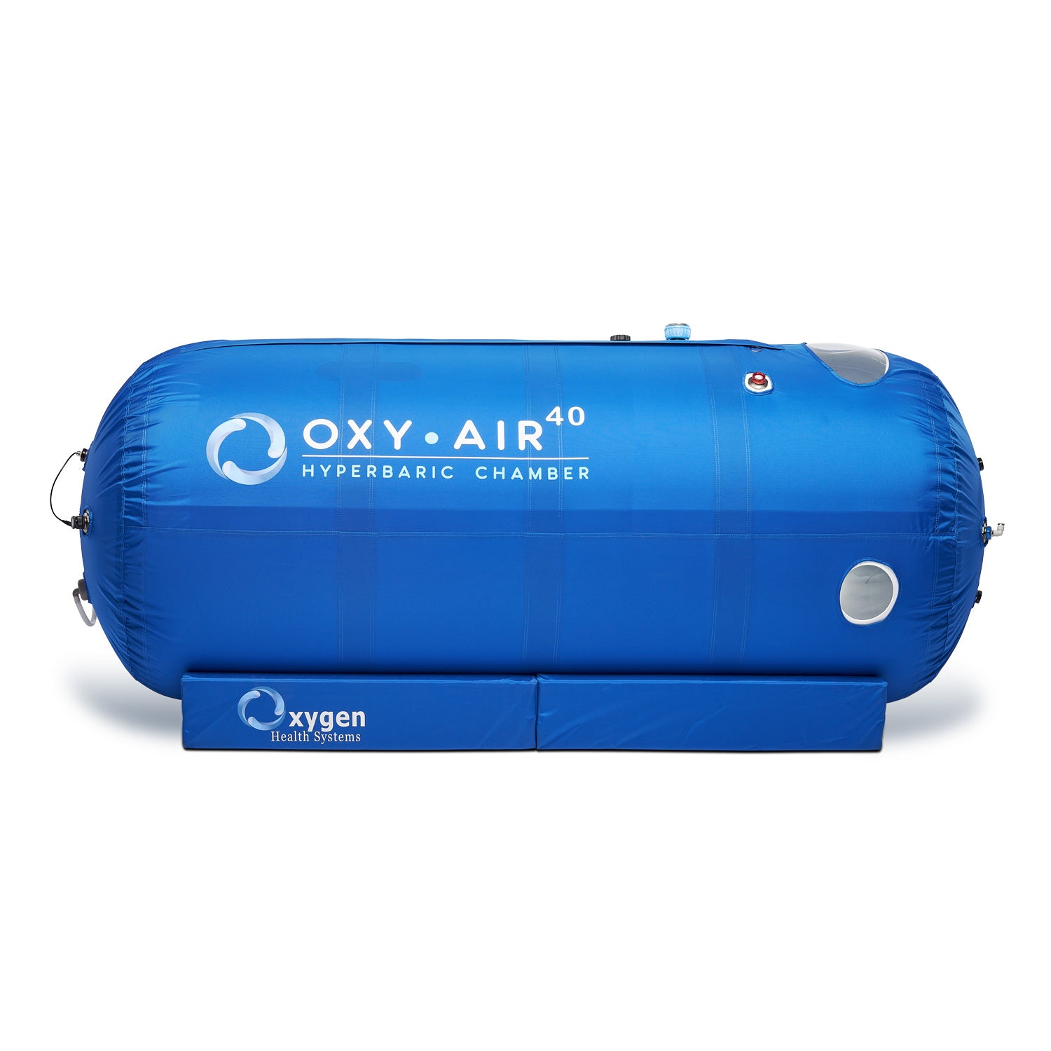 40-inch hyperbaric chamber top-entry configuration, front view