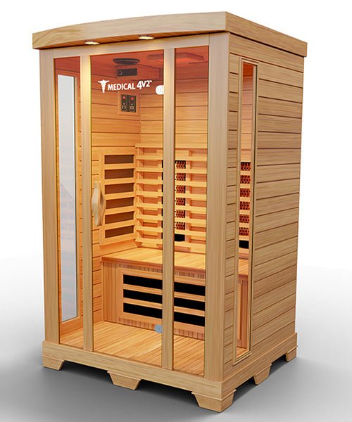 2 Person Home Full Spectrum Infrared Sauna | Medical 4™ - The Recovery Outlet