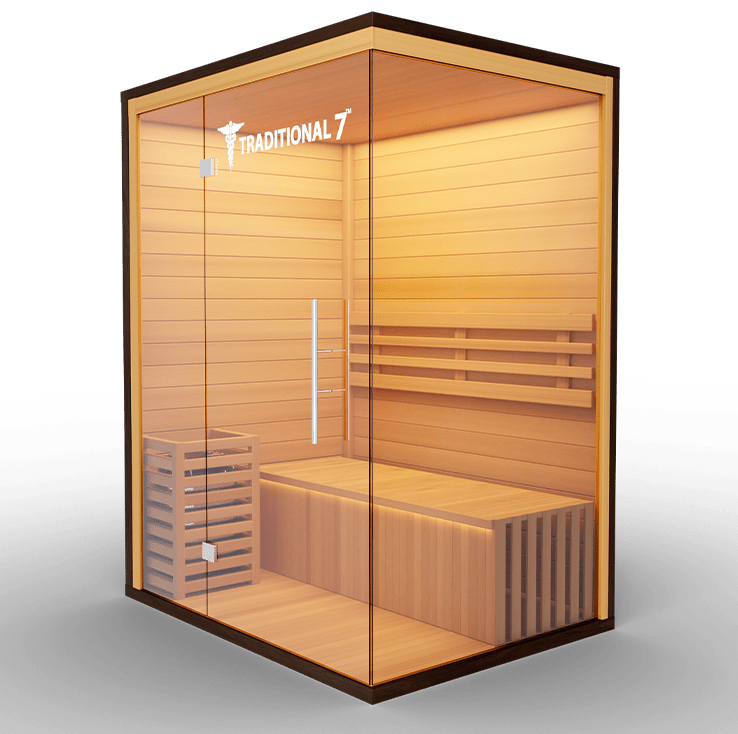 3 Person Home Steam Sauna | Traditional 7™ - The Recovery Outlet