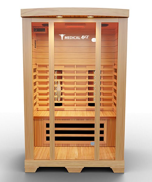 2 Person Home Full Spectrum Infrared Sauna | Medical 4™ - The Recovery Outlet