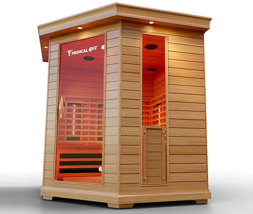 6 Person Indoor Infrared Full Spectrum Sauna | Medical 6 Plus™ - The Recovery Outlet