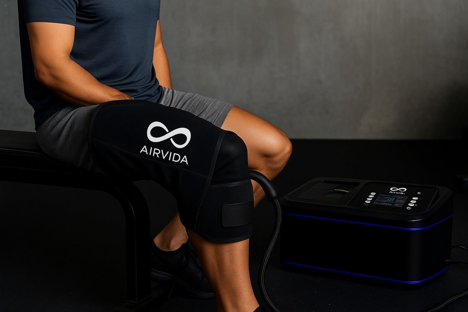 Airvida Cryoedge Cold / Heat Compression | Iceless Cold Therapy Machine - The Recovery Outlet