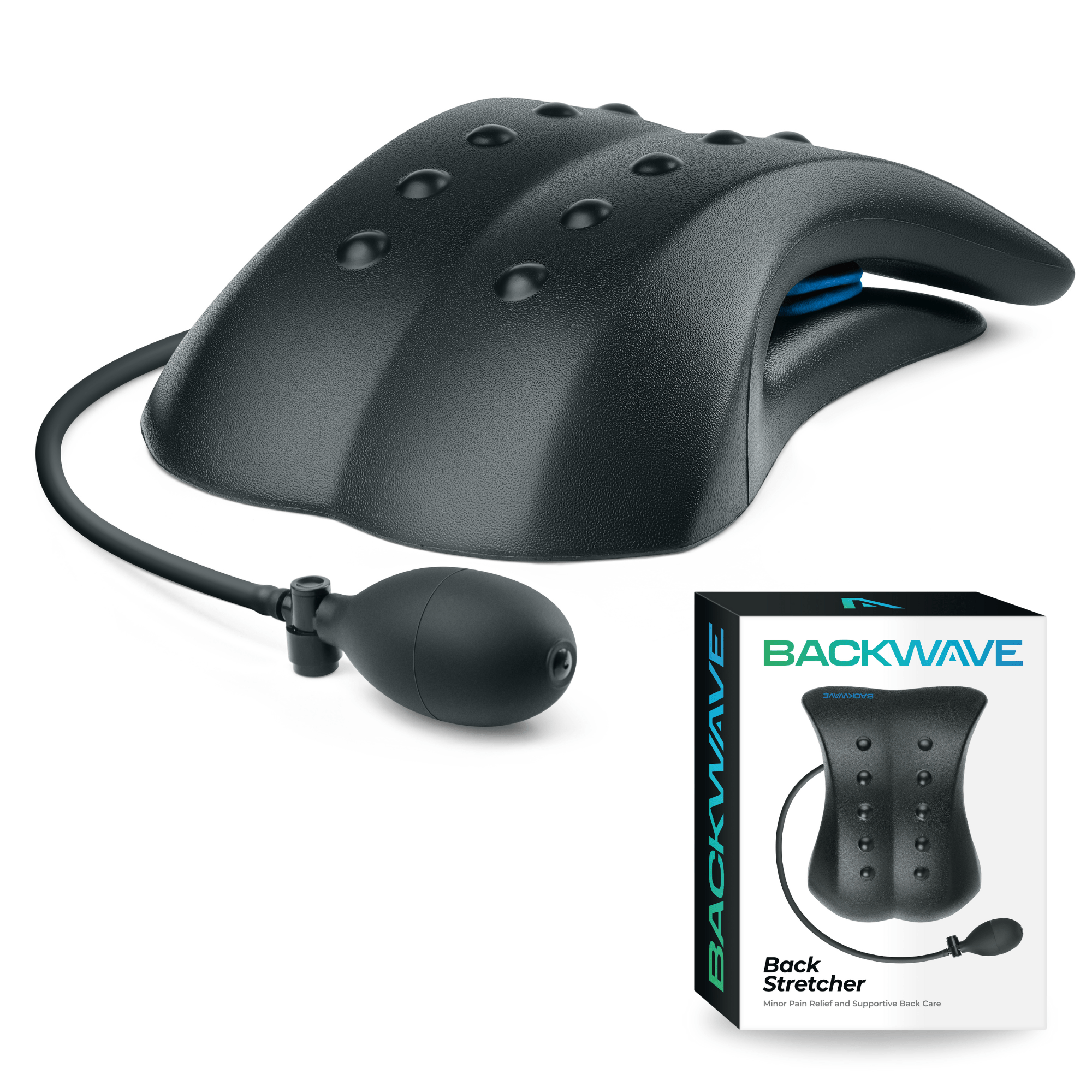 BackWave: Customizable Back Stretcher for Pain & Posture - The Recovery Outlet
