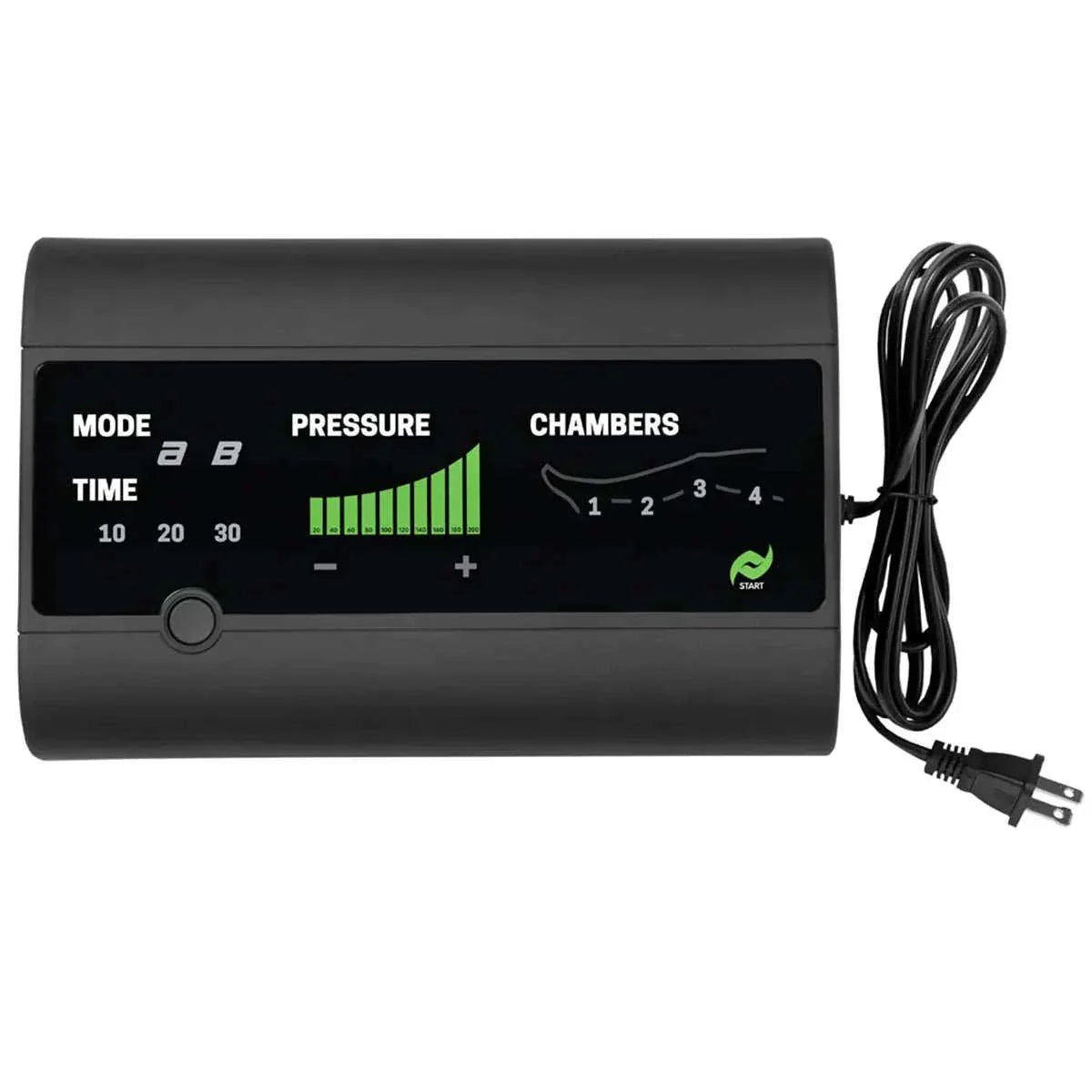 Rapid Reboot CLASSIC compression therapy control unit with 10 pressure levels and dual massage modes.
