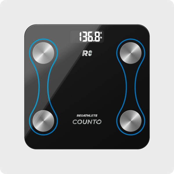 COUNTO Digital Smart Scale | App Sync & Health Metrics - The Recovery Outlet