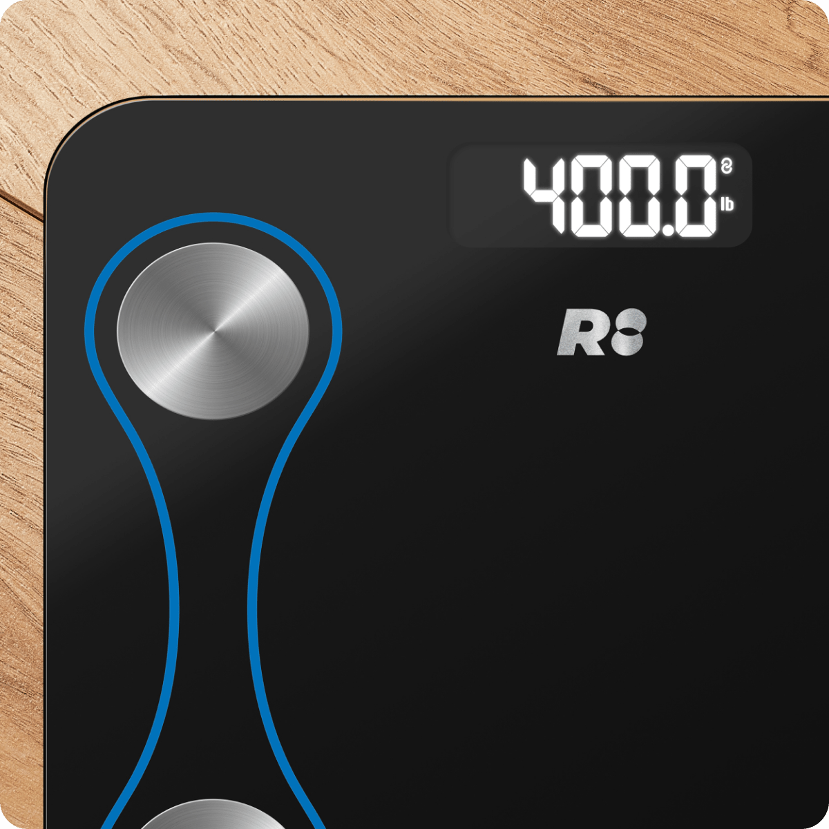 COUNTO Digital Smart Scale | App Sync & Health Metrics - The Recovery Outlet