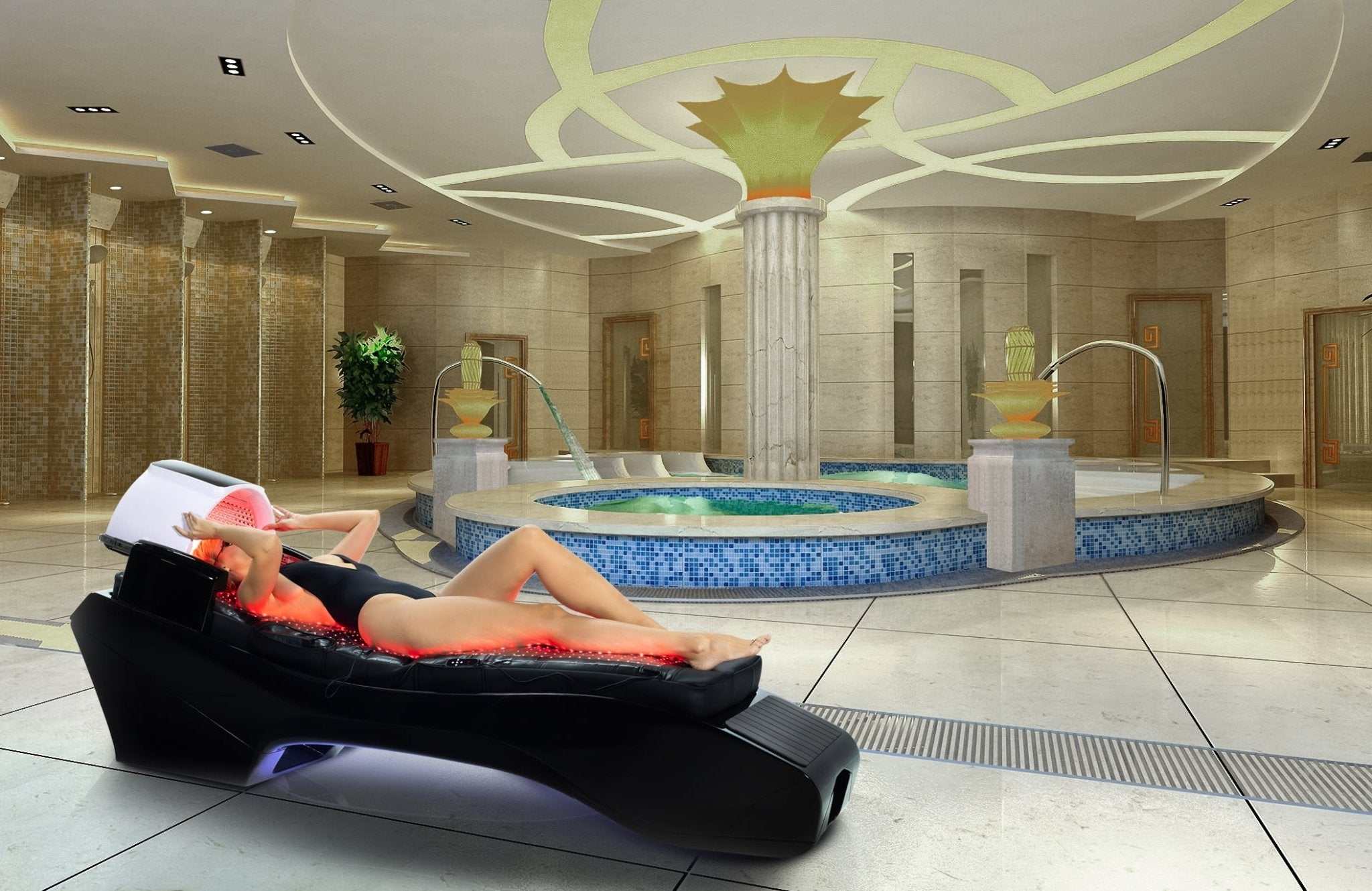 InfraCouch Red Light Therapy Bed - The Recovery Outlet