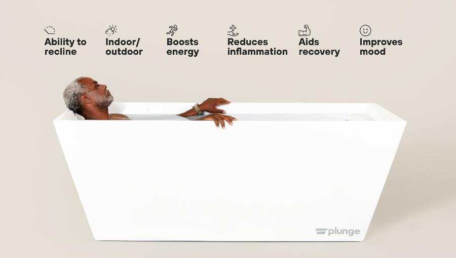 The Plunge: Original Cold Plunge Tub - The Recovery Outlet