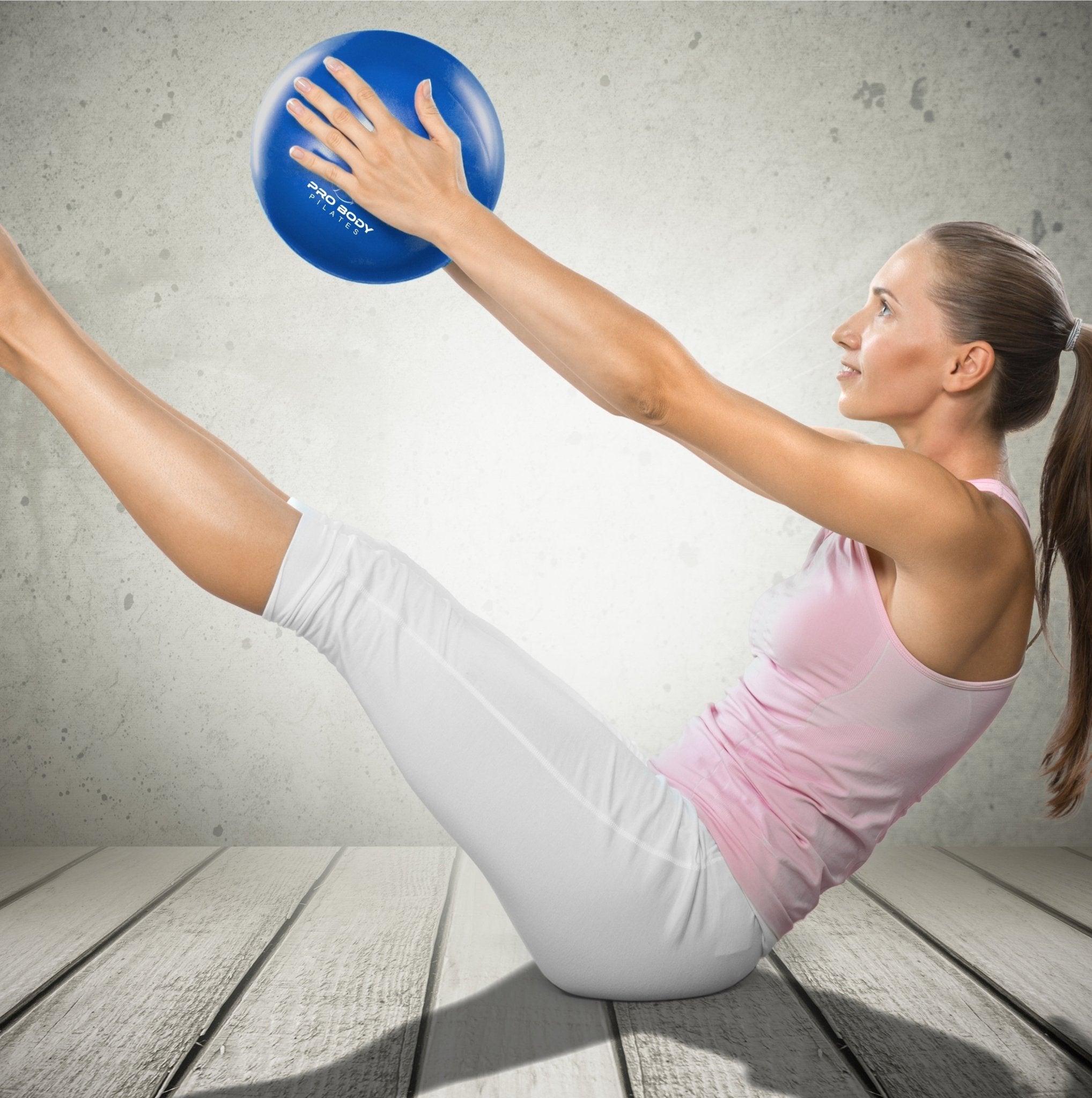 9 Inch Small Exercise Ball for Stability, Barre, Pilates, Yoga, and Balance - The Recovery Outlet