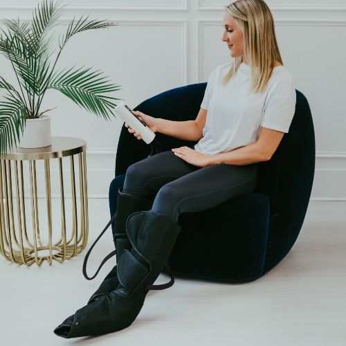 Relaxable Leg & Foot Air Compression System - The Recovery Outlet