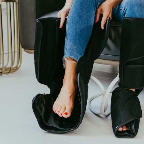 Relaxable Leg & Foot Air Compression System - The Recovery Outlet