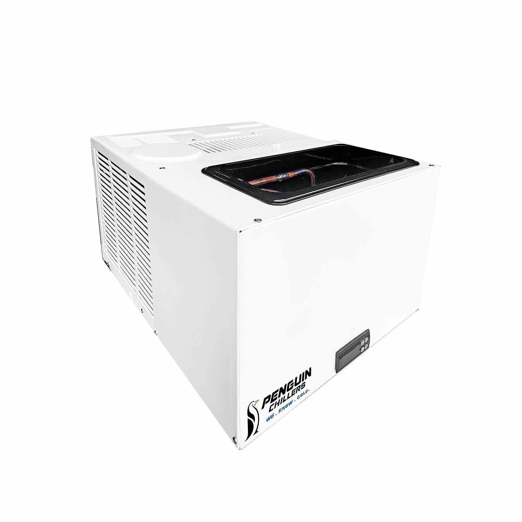 Penguin Glycol Chiller 1/3 HP brewing cooler with 1.25 gallon tank and temperature control panel