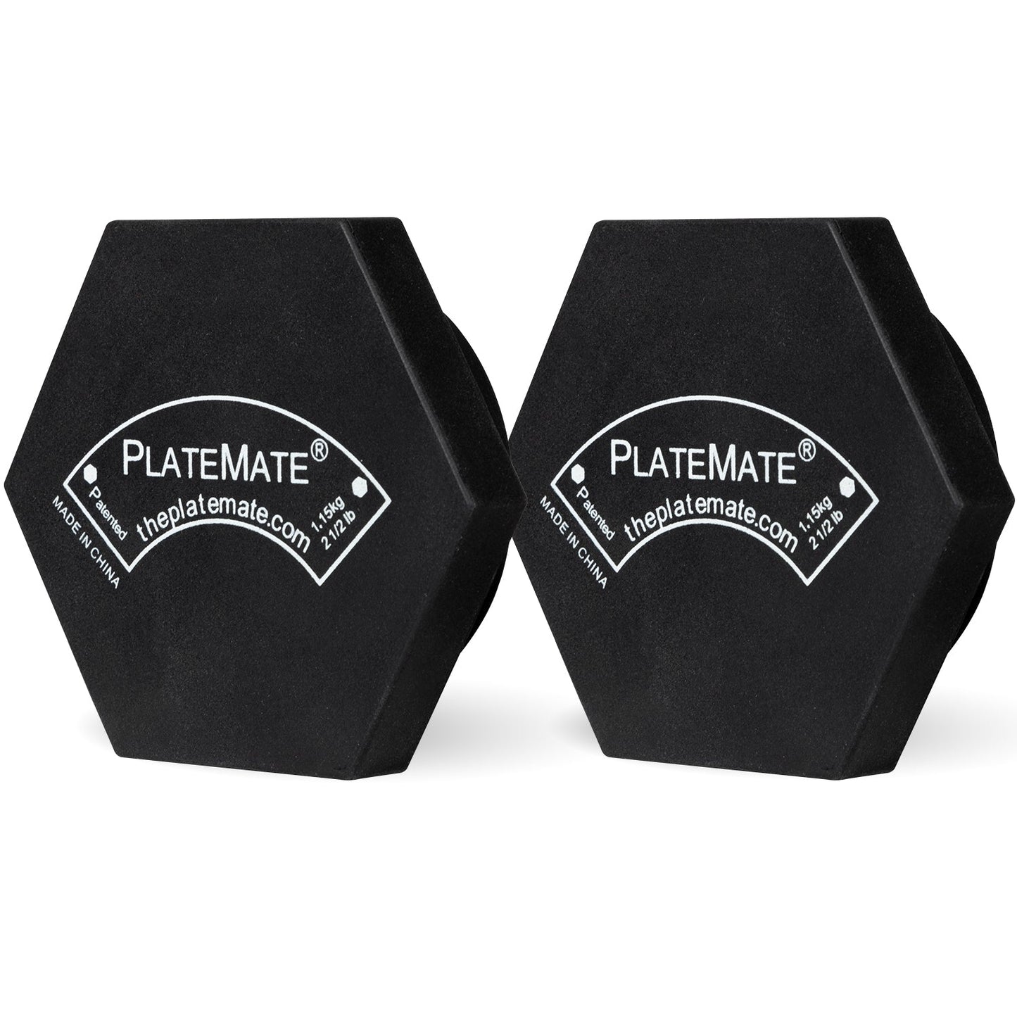 2.5 lb Hex PlateMate (Pair) - The Recovery Outlet