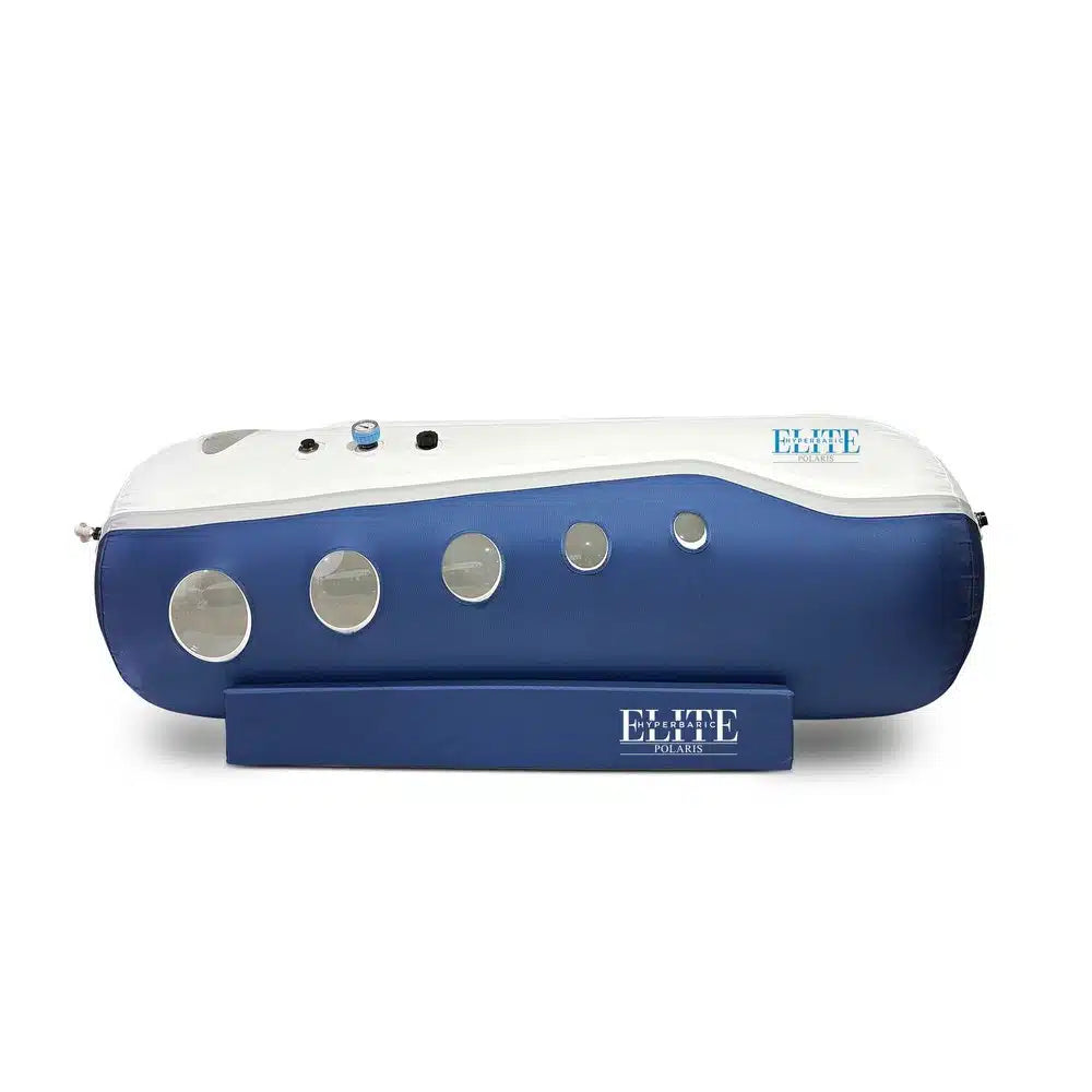 36-inch Polaris tubular-type soft-shell hyperbaric oxygen chamber, exterior view