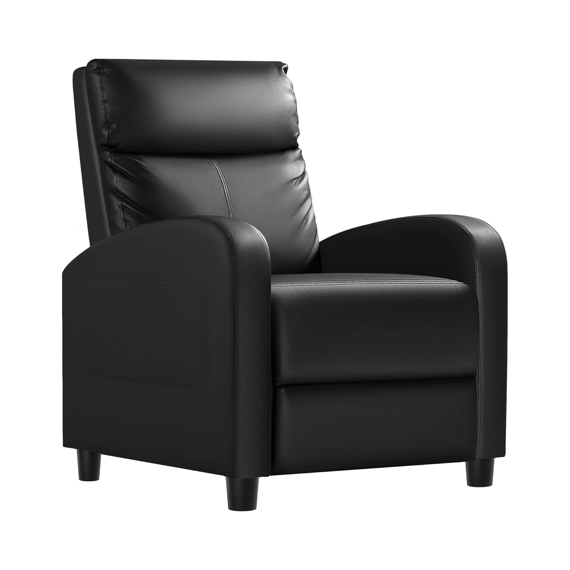 Reclining chair seating inside the walk-in vertical hyperbaric chamber