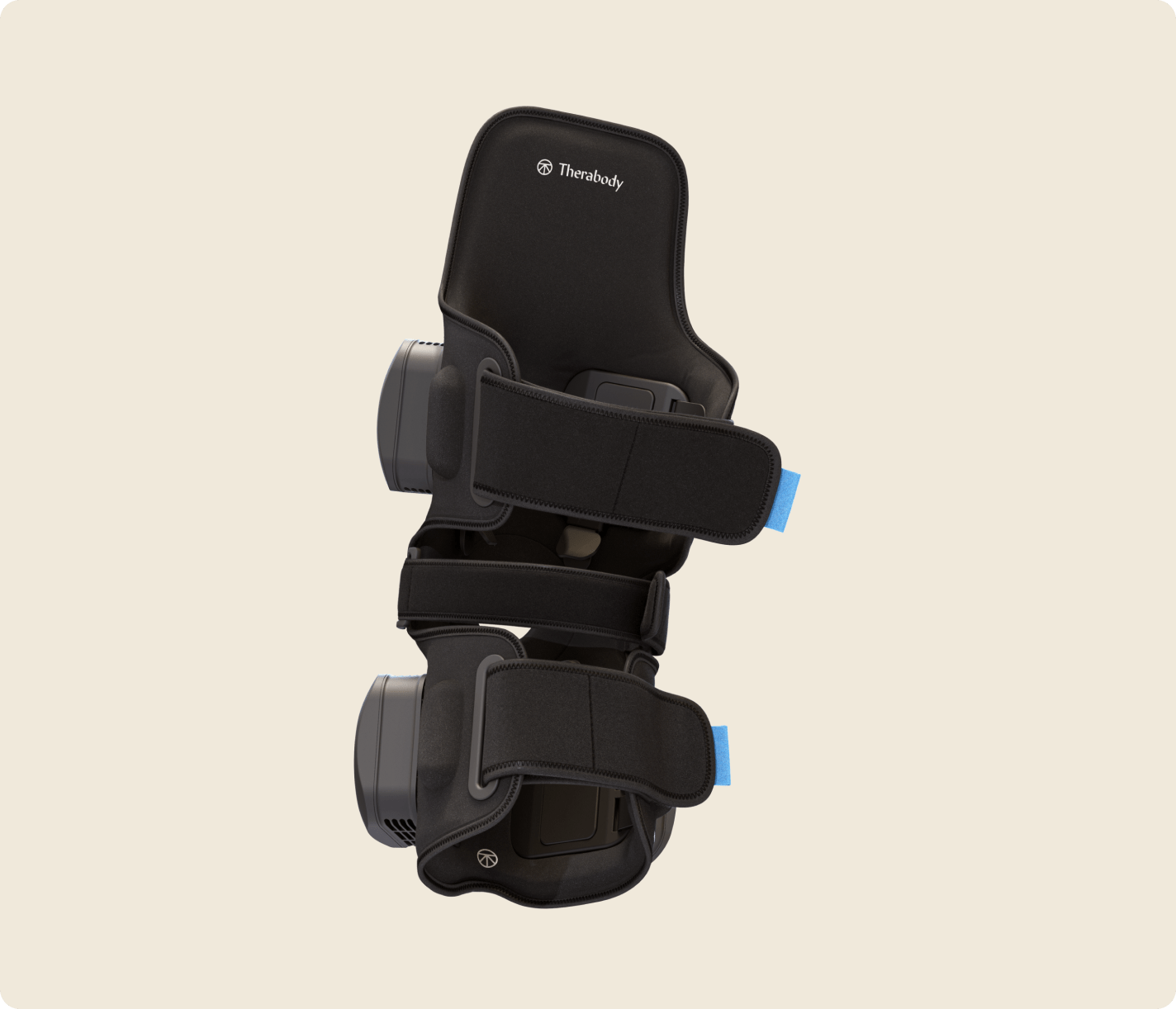 Therabody RecoveryTherm Knee wrap with heat, cold, contrast, and vibration therapy for knee pain relief and recovery