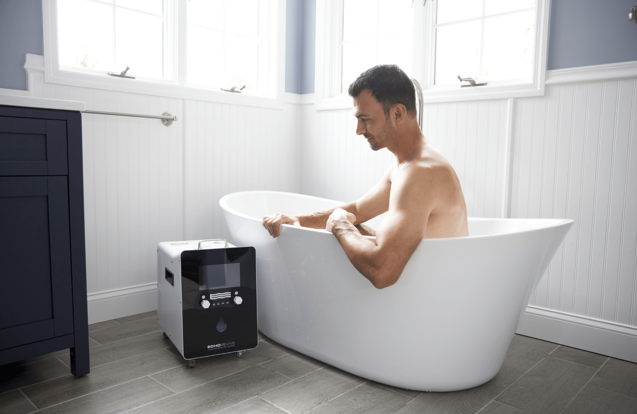 Echo Revive Hydrogen Bath Water Machine - The Recovery Outlet