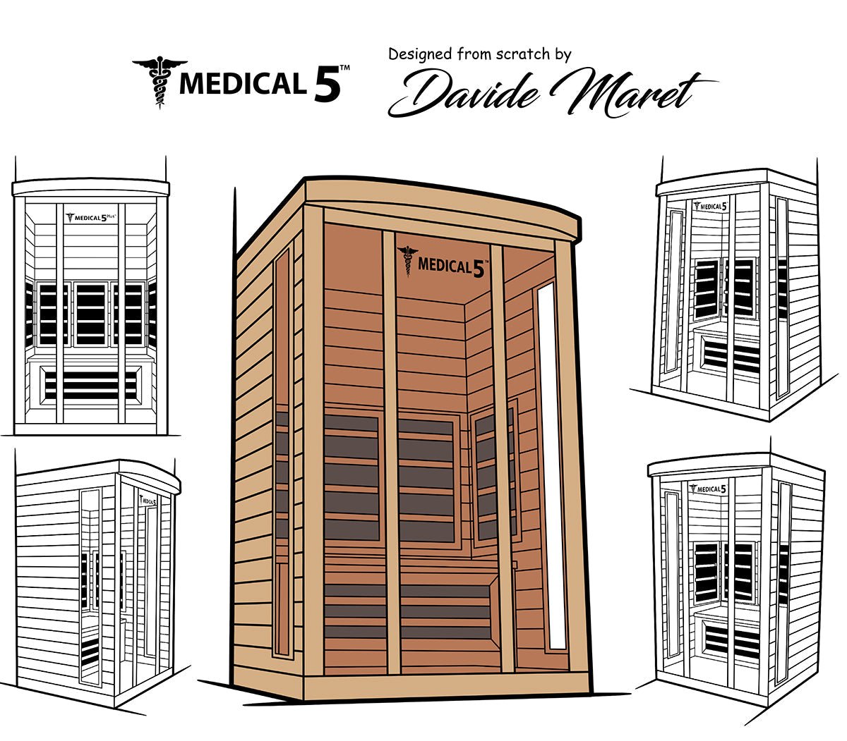 3 Person Home Infrared Sauna | Medical 5™ - The Recovery Outlet