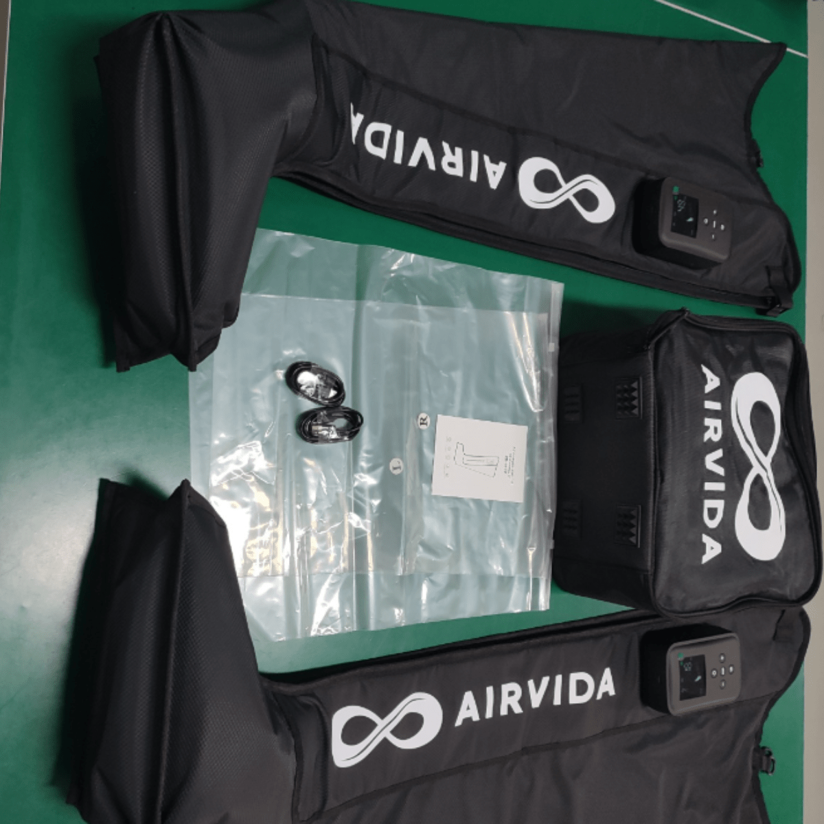 Airvida Cordless Leg Compressions With LCD Screen - The Recovery Outlet