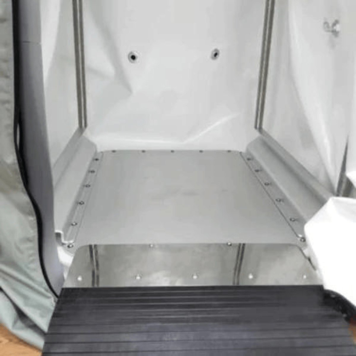 Reclining Chair Inside Hyperbaric Chamber 1.4 ATA