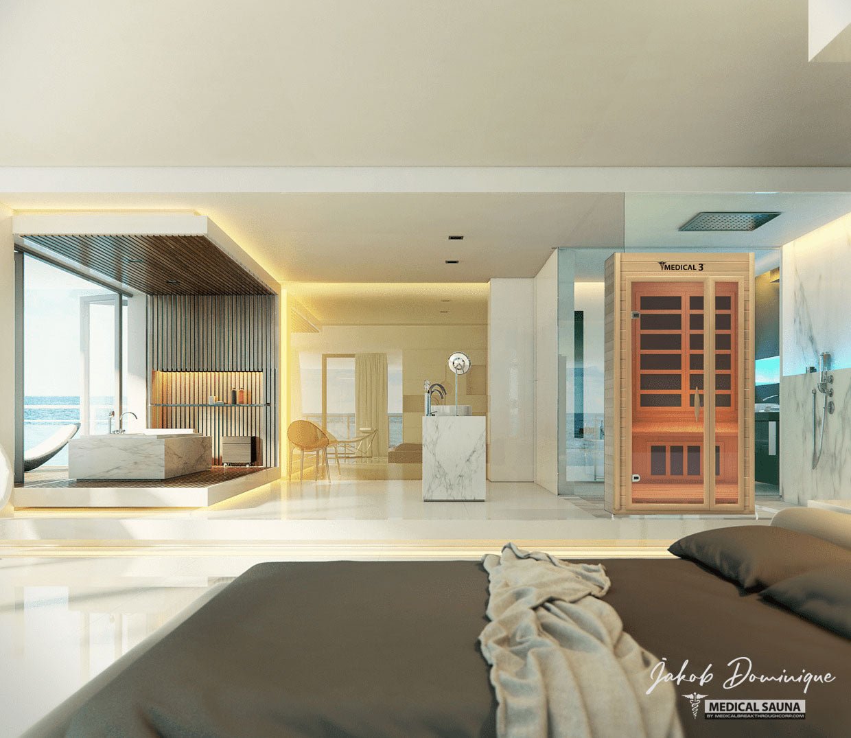 Personal Home Infrared Full Spectrum Sauna | Medical 3™ - The Recovery Outlet