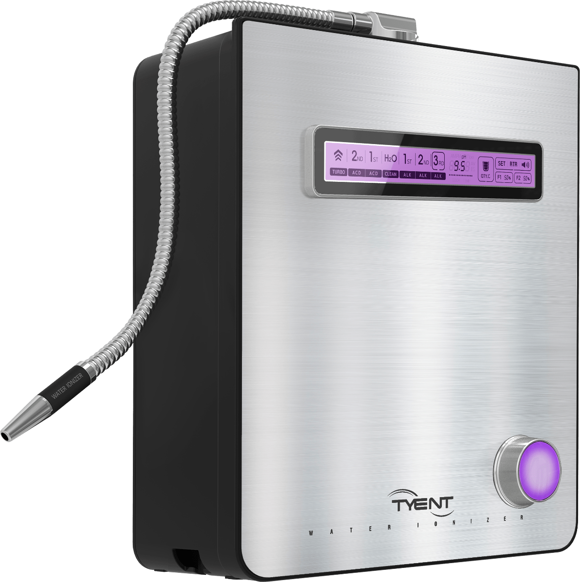 EDGE - 9 Turbo 2025 Model 9 - plate Above - Counter Ionizer - The Recovery Outlet