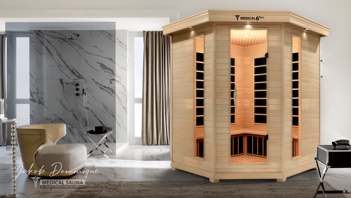6 Person Indoor Infrared Full Spectrum Sauna | Medical 6 Plus™ - The Recovery Outlet