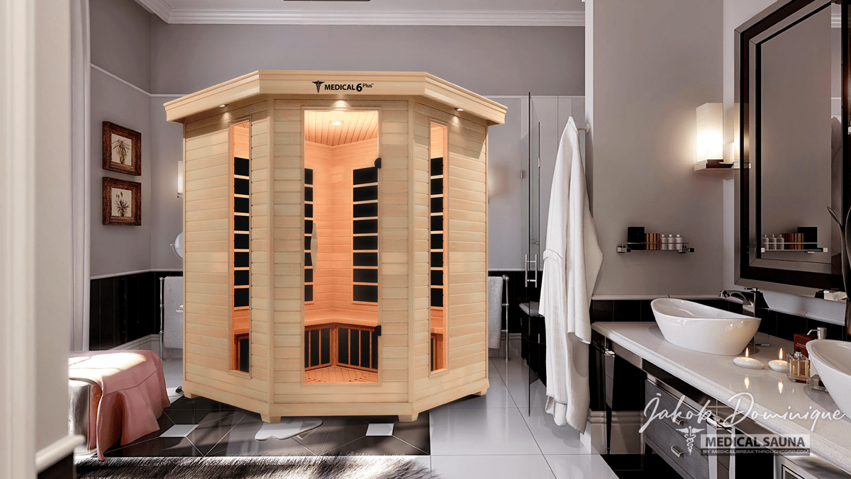 6 Person Indoor Infrared Full Spectrum Sauna | Medical 6 Plus™ - The Recovery Outlet