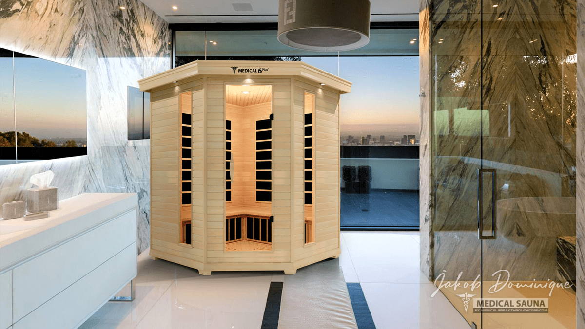 6 Person Indoor Infrared Full Spectrum Sauna | Medical 6 Plus™ - The Recovery Outlet