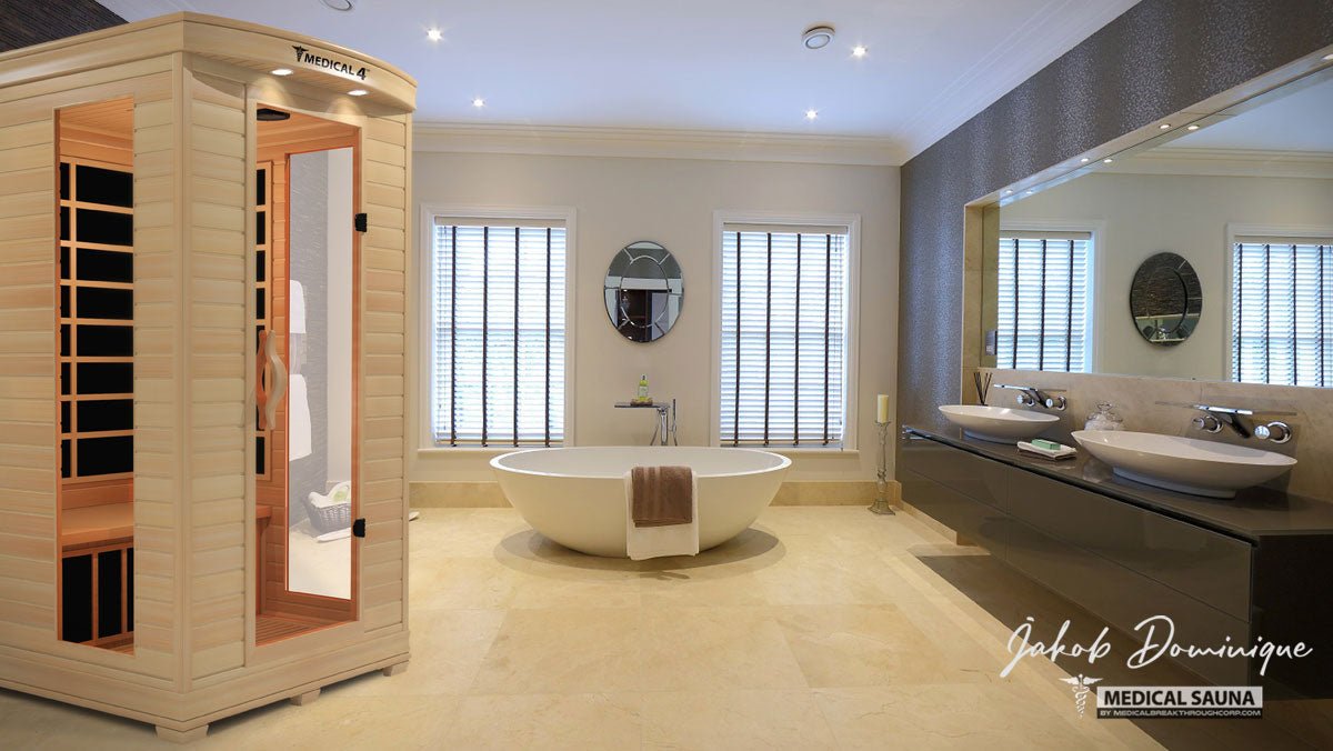 2 Person Home Full Spectrum Infrared Sauna | Medical 4™ - The Recovery Outlet