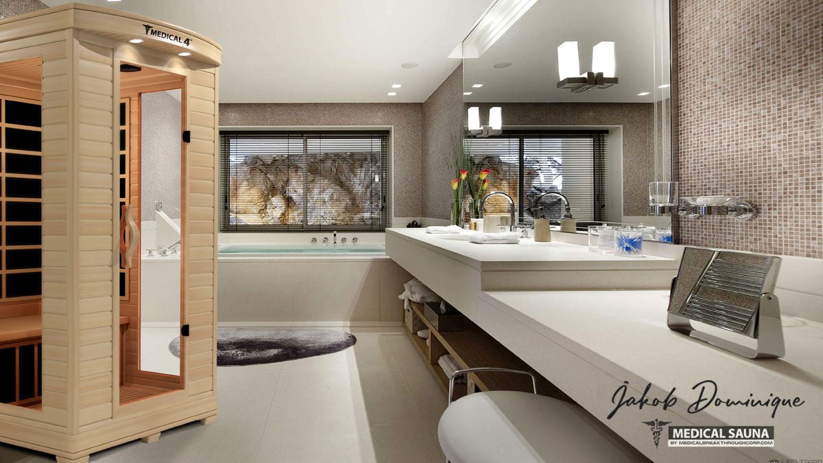 2 Person Home Full Spectrum Infrared Sauna | Medical 4™ - The Recovery Outlet
