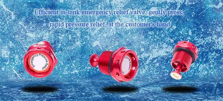 Patented emergency pressure relief valve on the Epsilon hyperbaric chamber