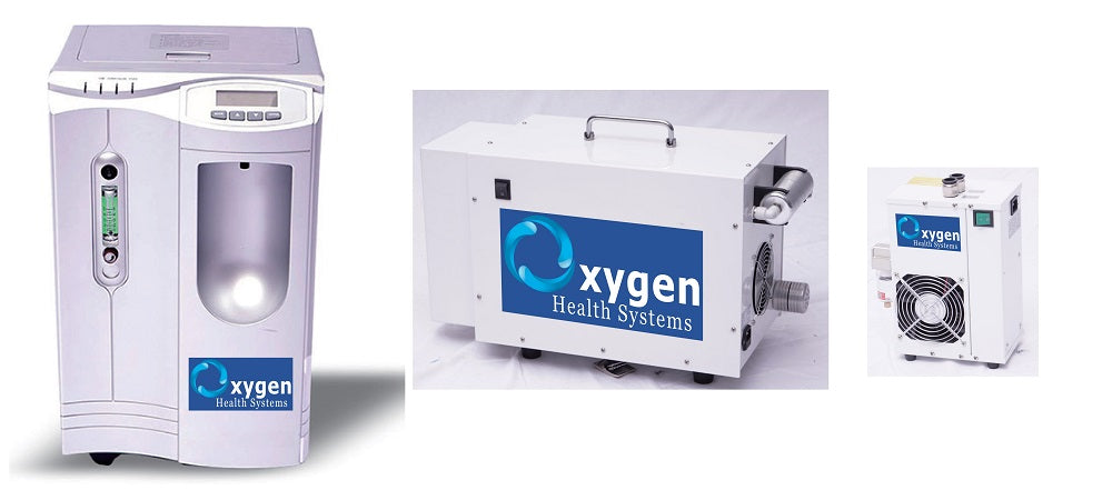 Included accessories: oxygen masks, headsets, nasal cannulas and components