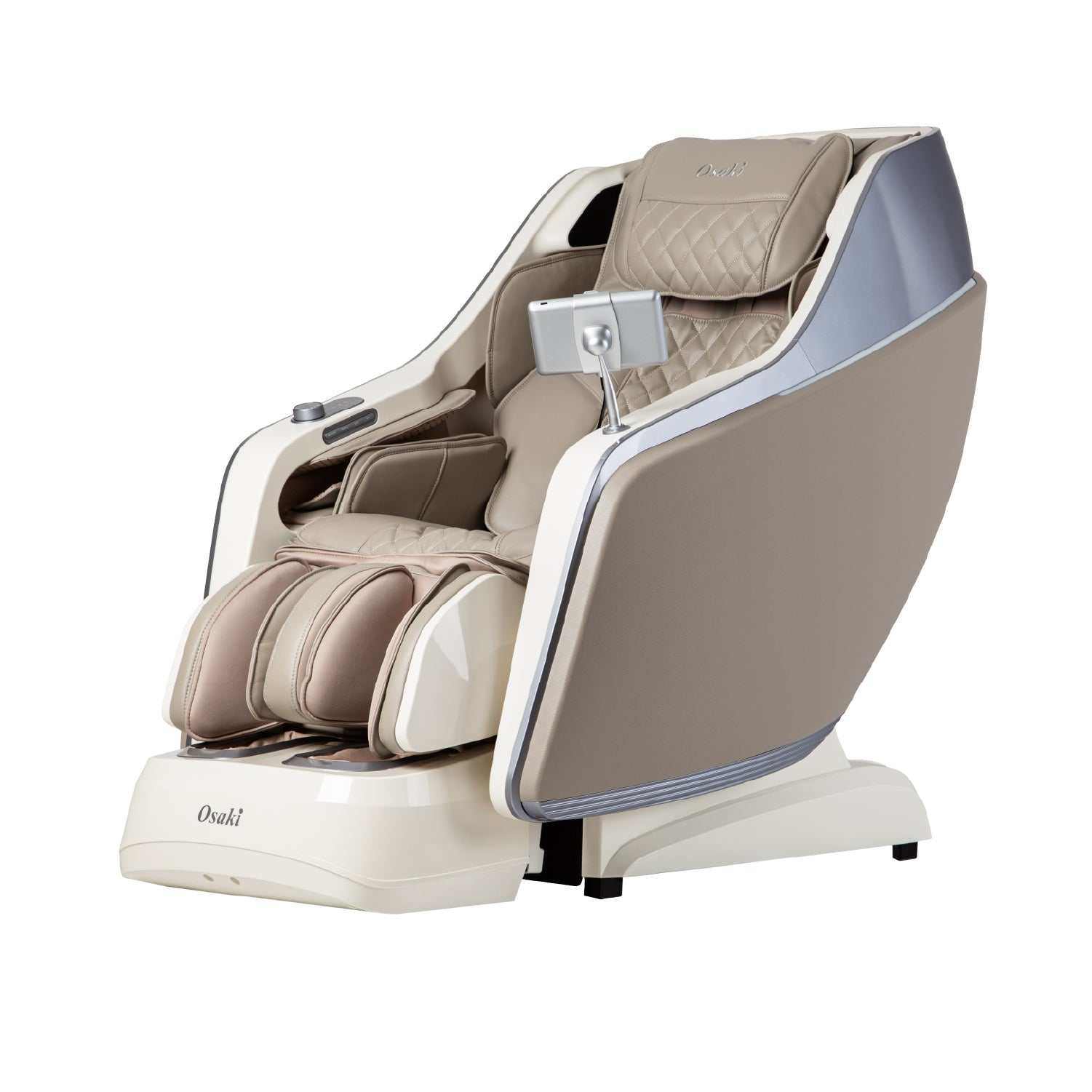 JP-Nexus 4D advanced massage chair with SL-Track system, zero-gravity recline, lumbar heat therapy, air compression, and reflexology foot rollers for full-body relief