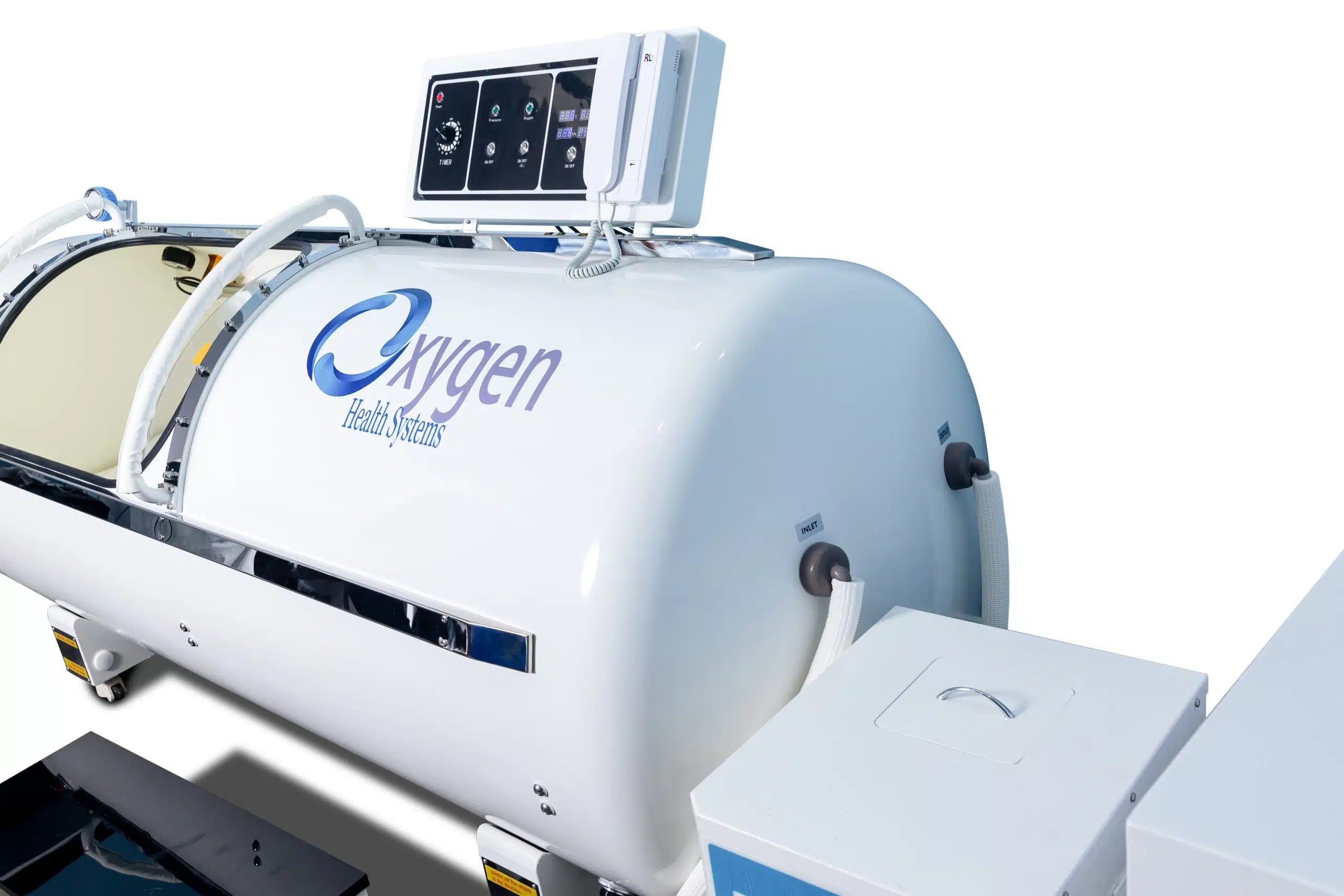 1.5 ATA hyperbaric oxygen chamber with all-in-one oxygen concentrator unit
