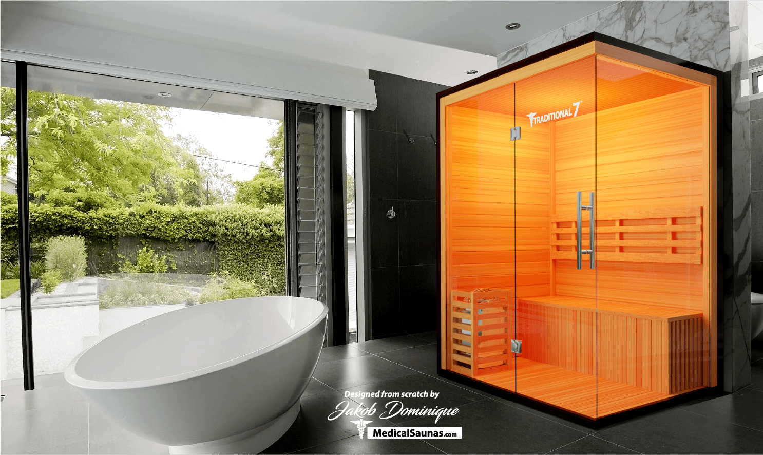 3 Person Home Steam Sauna | Traditional 7™ - The Recovery Outlet