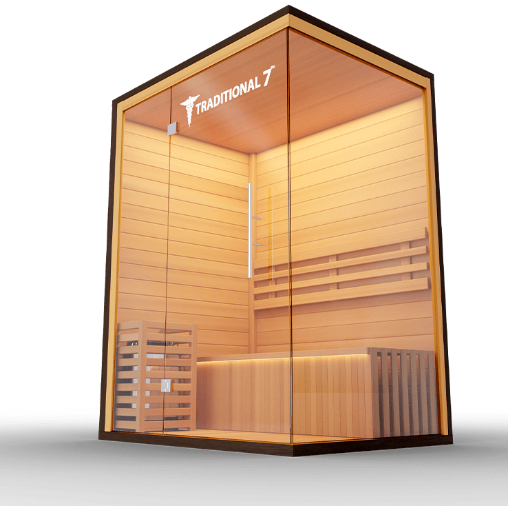 3 Person Home Steam Sauna | Traditional 7™ - The Recovery Outlet