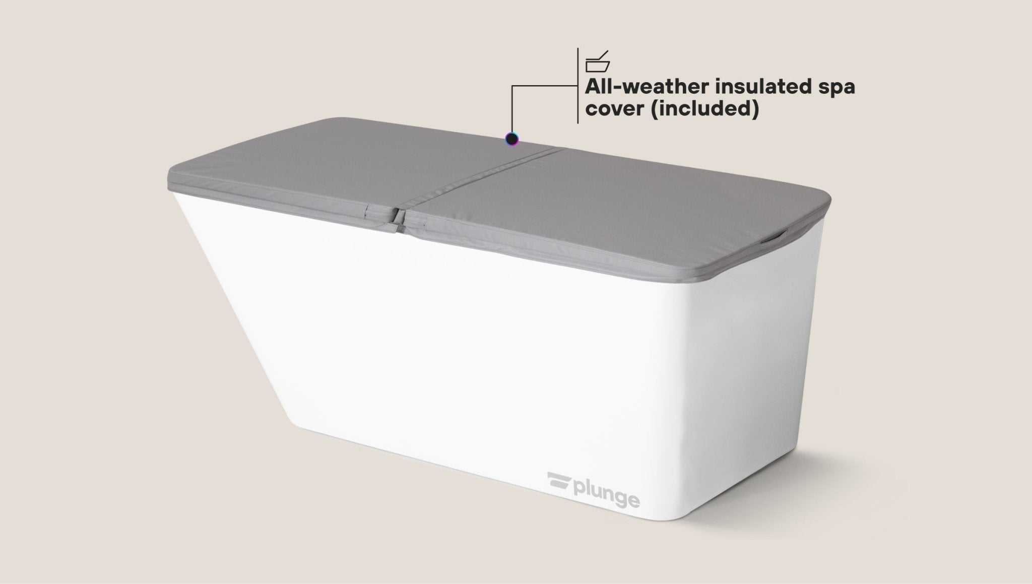 The Plunge: Original Cold Plunge Tub - The Recovery Outlet