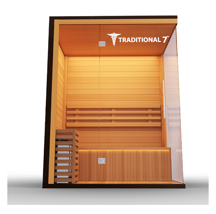 3 Person Home Steam Sauna | Traditional 7™ - The Recovery Outlet