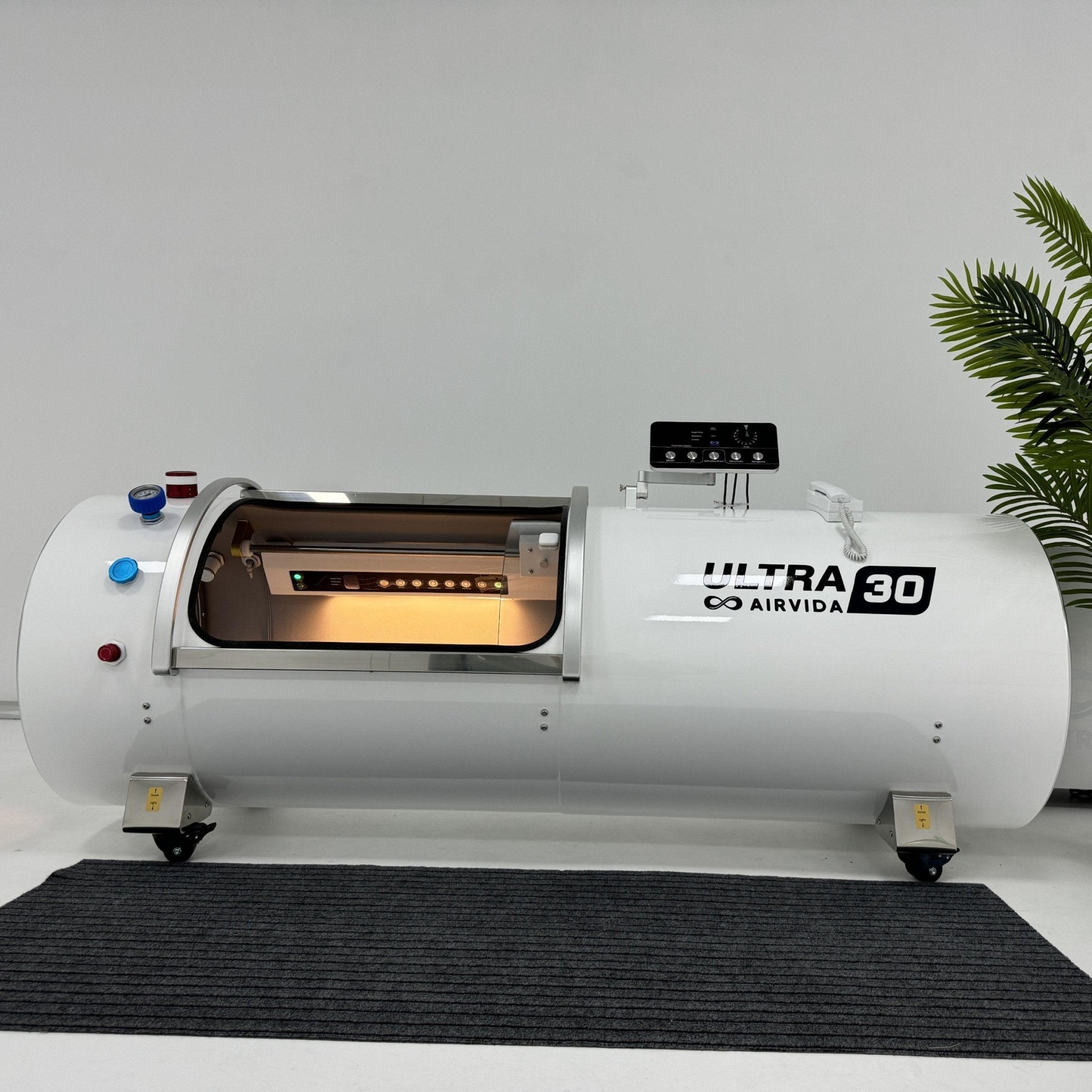 Airvida Ultra 1.3 - 2.0 ATA Hard Shell Lying Hyperbaric Chambers - The Recovery Outlet