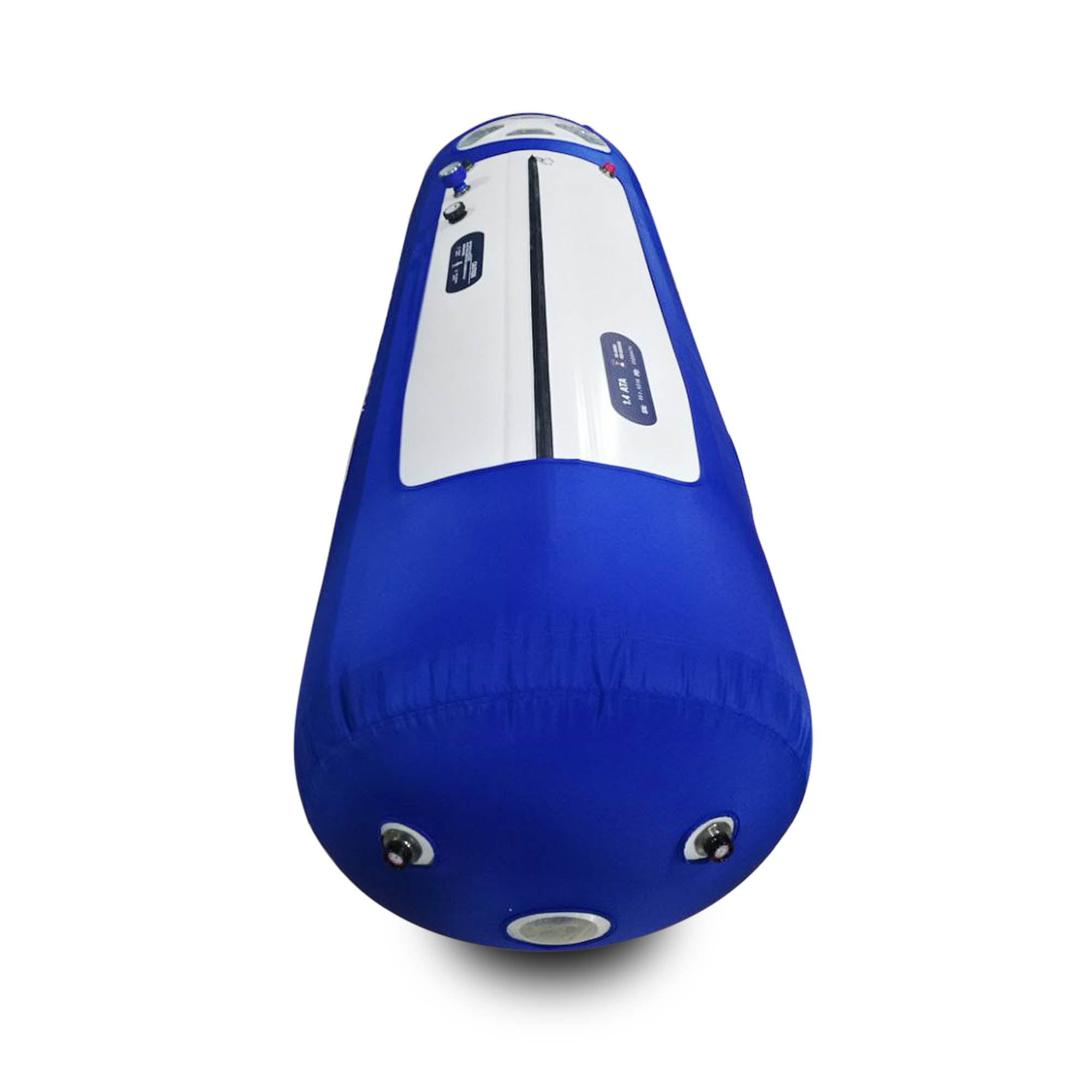 Full product render of the 32-inch 1.4 ATA soft shell hyperbaric oxygen chamber