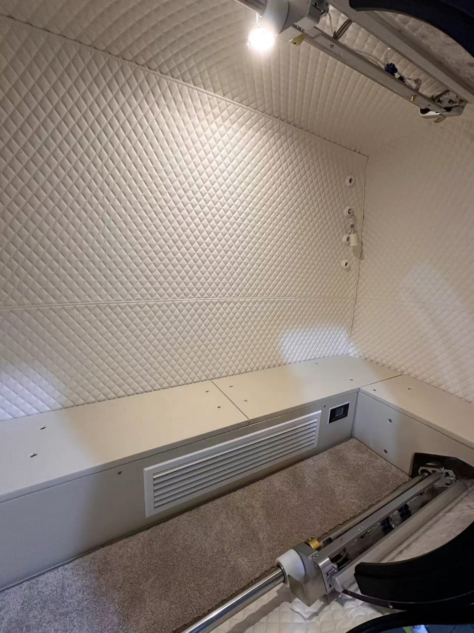 44 inch chamber interior bench seating