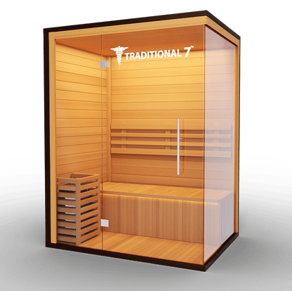 3 Person Home Steam Sauna | Traditional 7™ - The Recovery Outlet