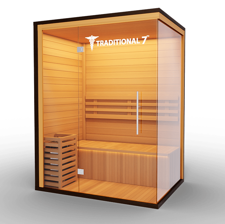 3 Person Home Steam Sauna | Traditional 7™ - The Recovery Outlet