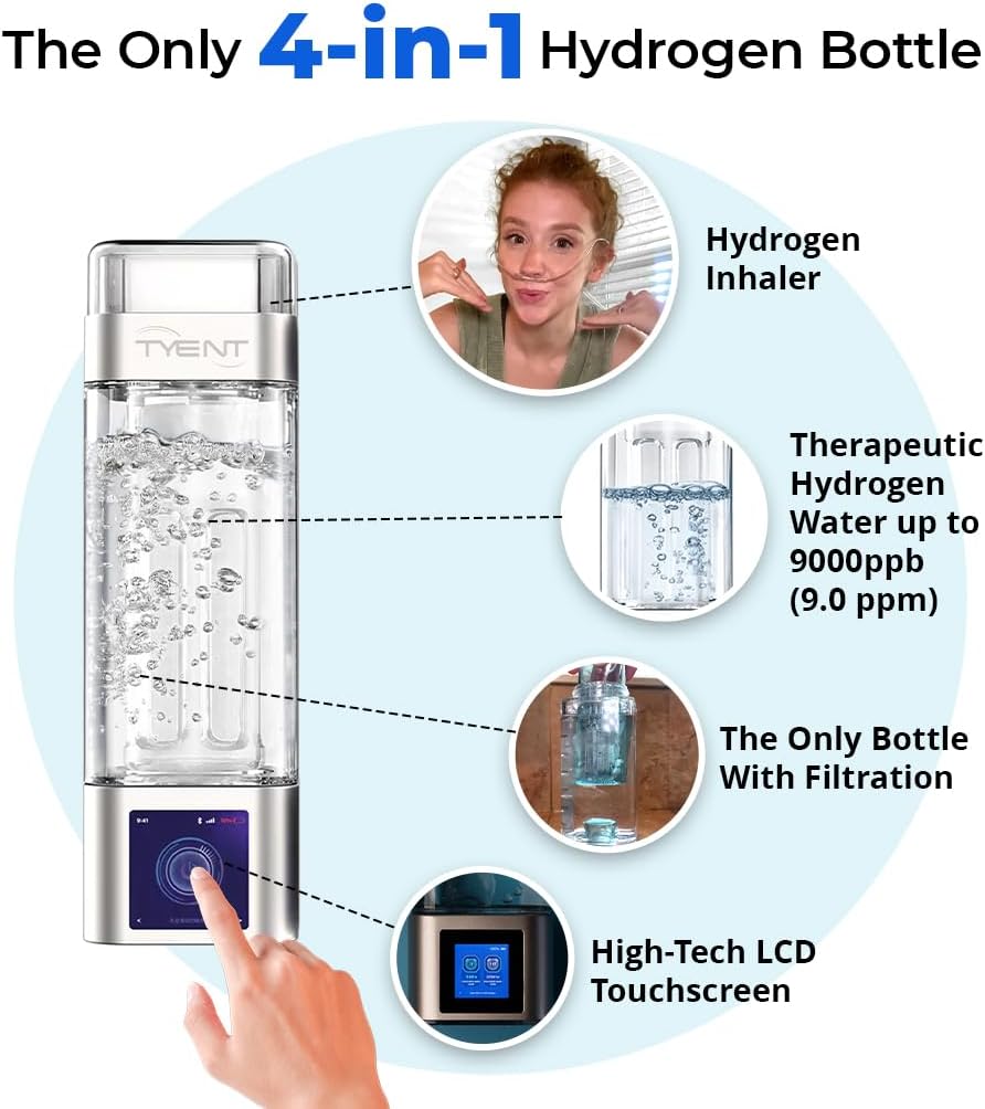 Tyent Portable Hydrogen Bottle - The Recovery Outlet